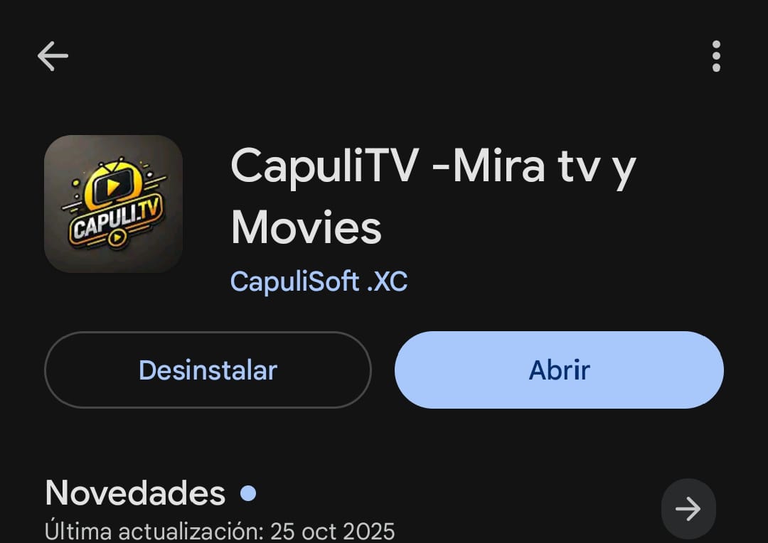 CapuliTV Cinematic Interface